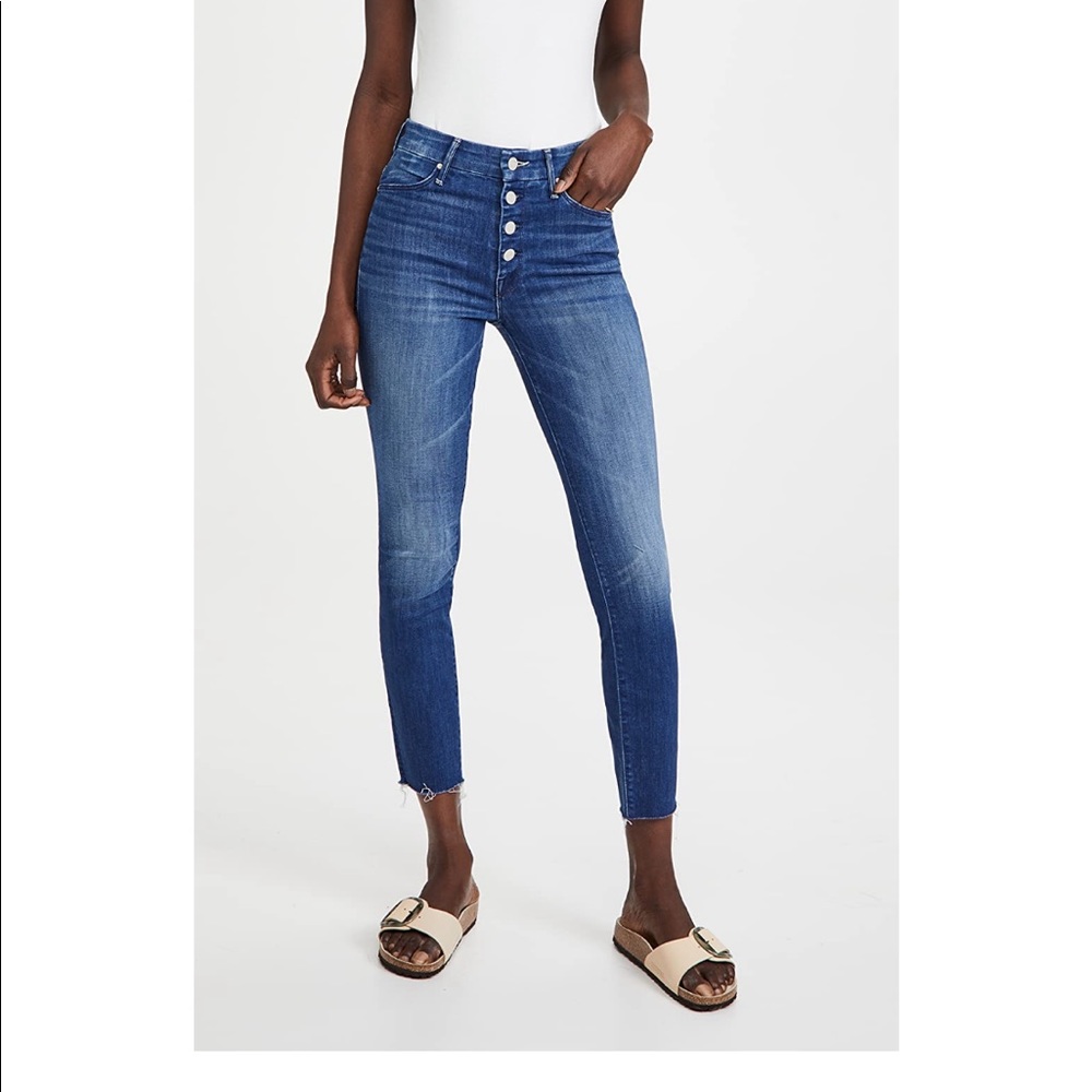 Mother Denim size 25 skinny ankle jeans